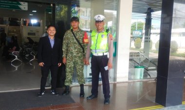 Babinsa Koramil Delanggu Monitoring Audiensi BPJS Kesehatan Di RSU PKU Muhammadiyah 